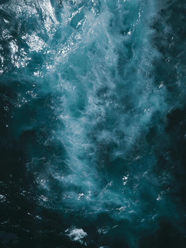 green and white abstract painting