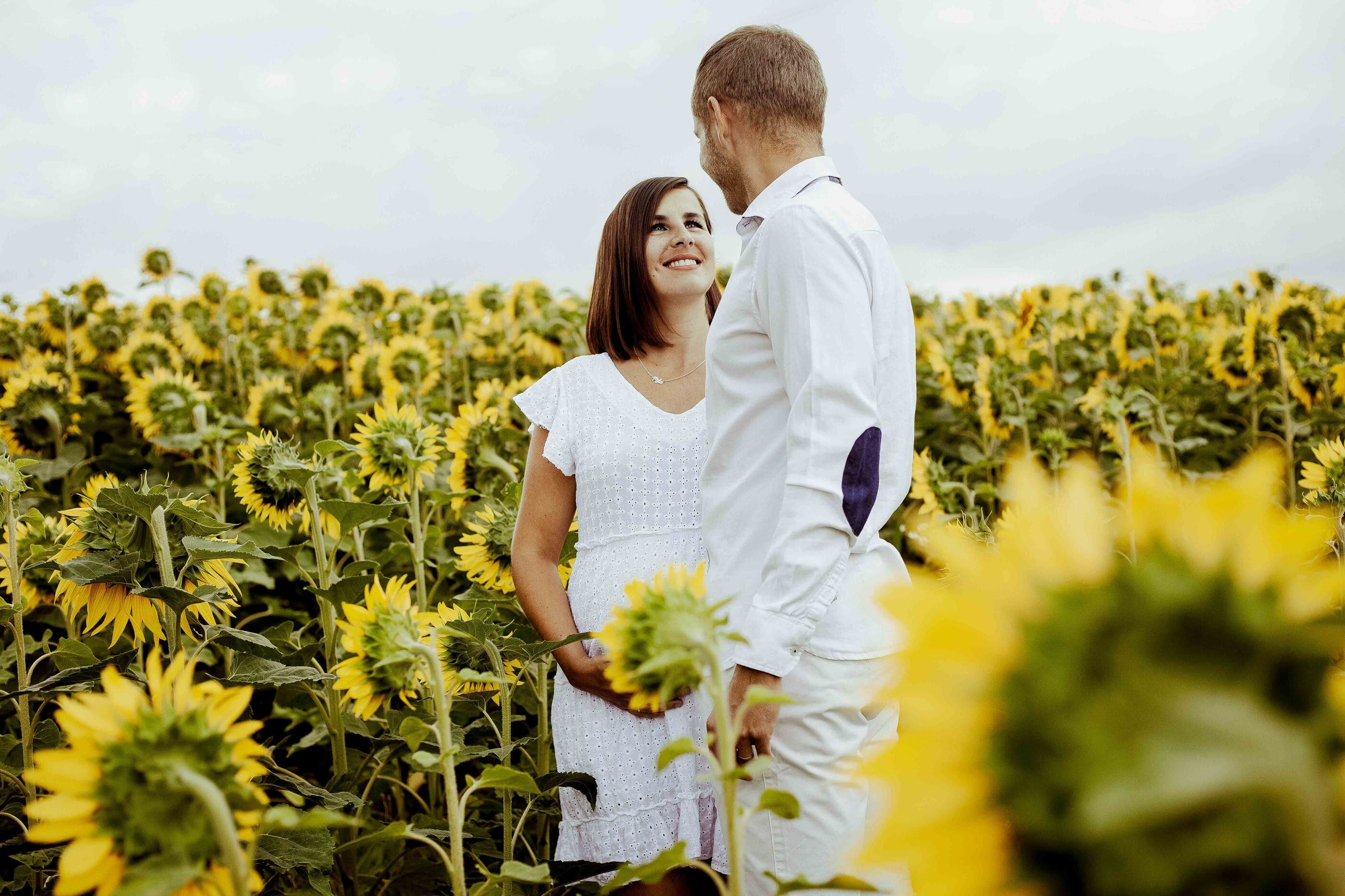 Séance photos exterieur grossesse alsace
