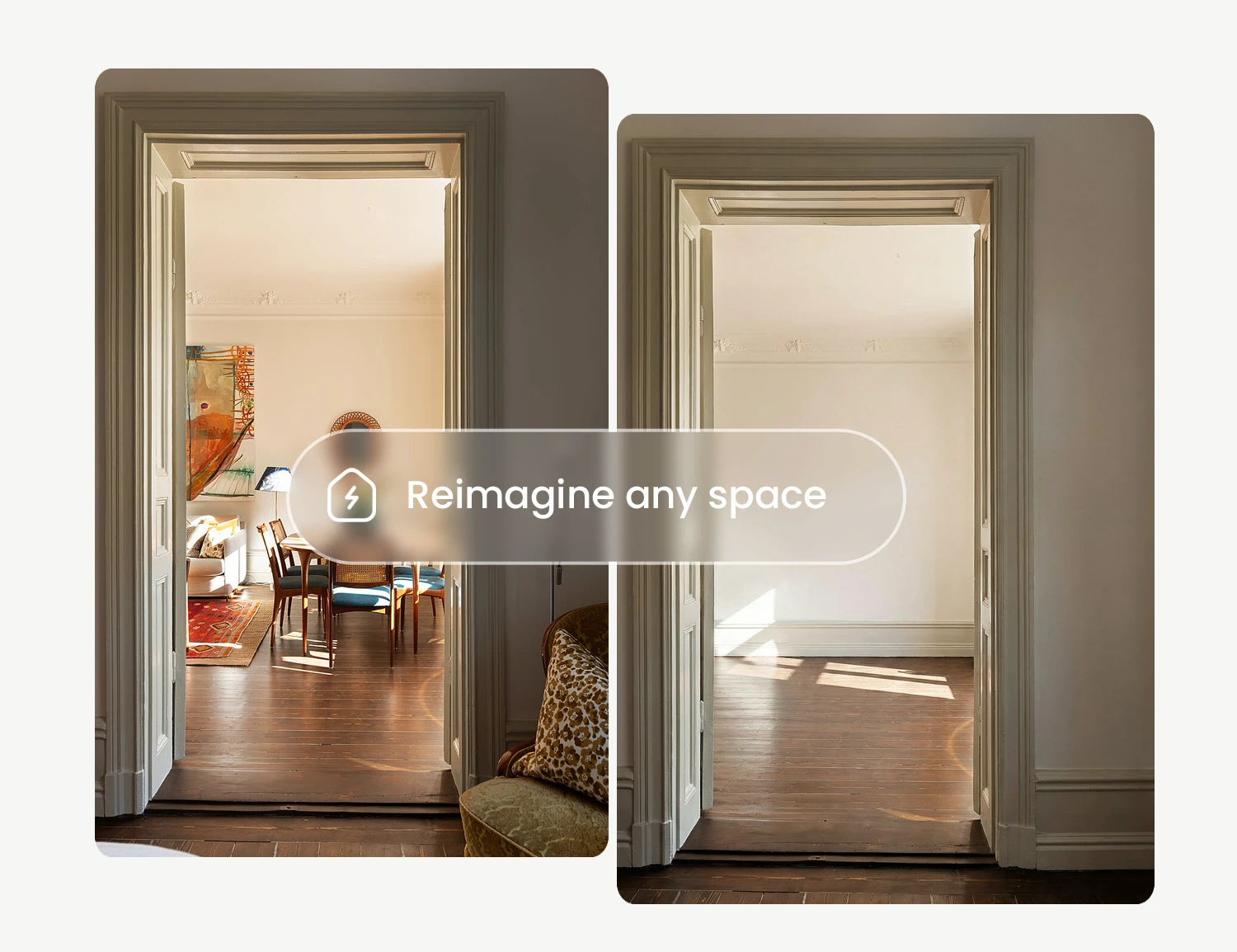 A winding road cuts through rocky terrain, surrounded by patches of green grass and illuminated by sunlight.