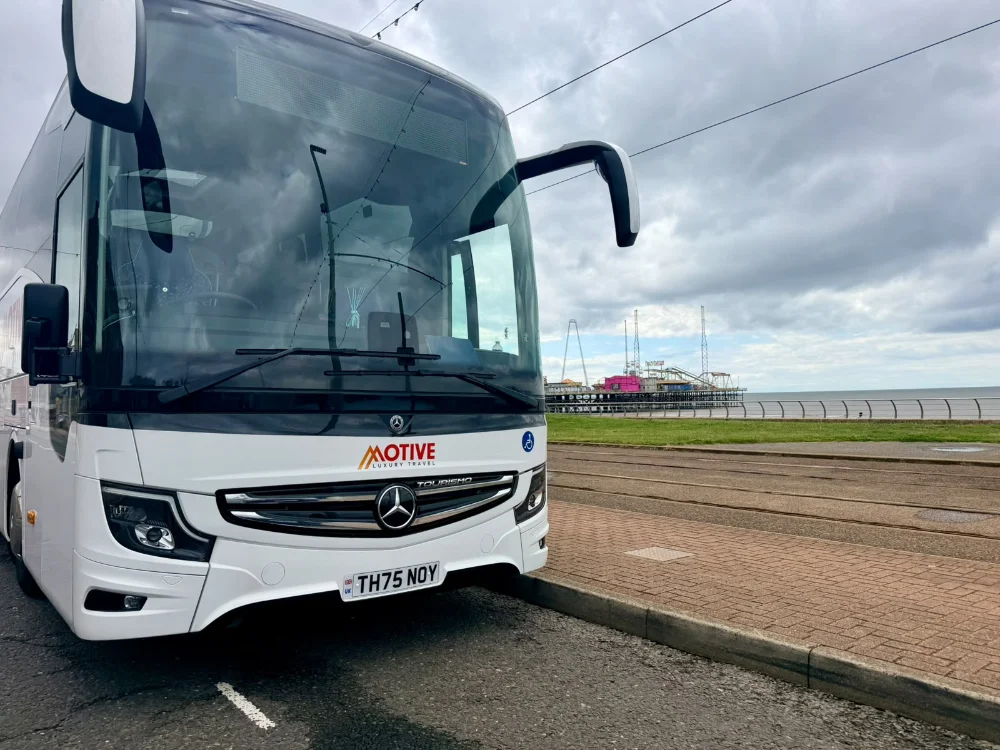 Luxury minibus and coach for premium chauffeur transport services.