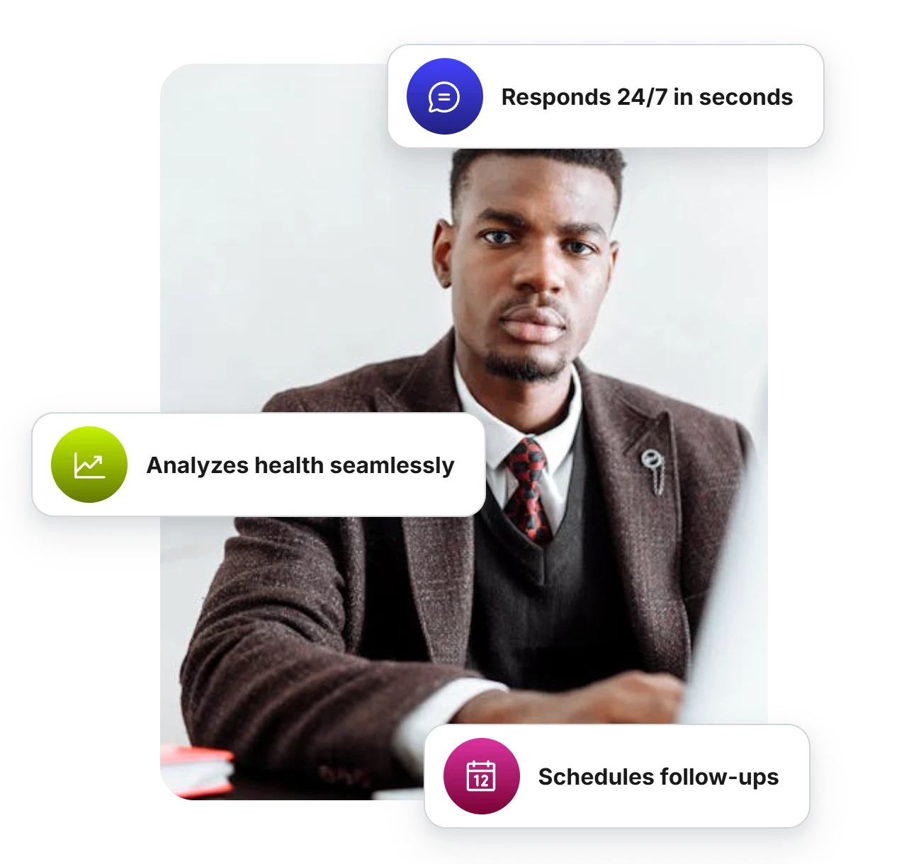 AI agent for customer success manager presenting success plans