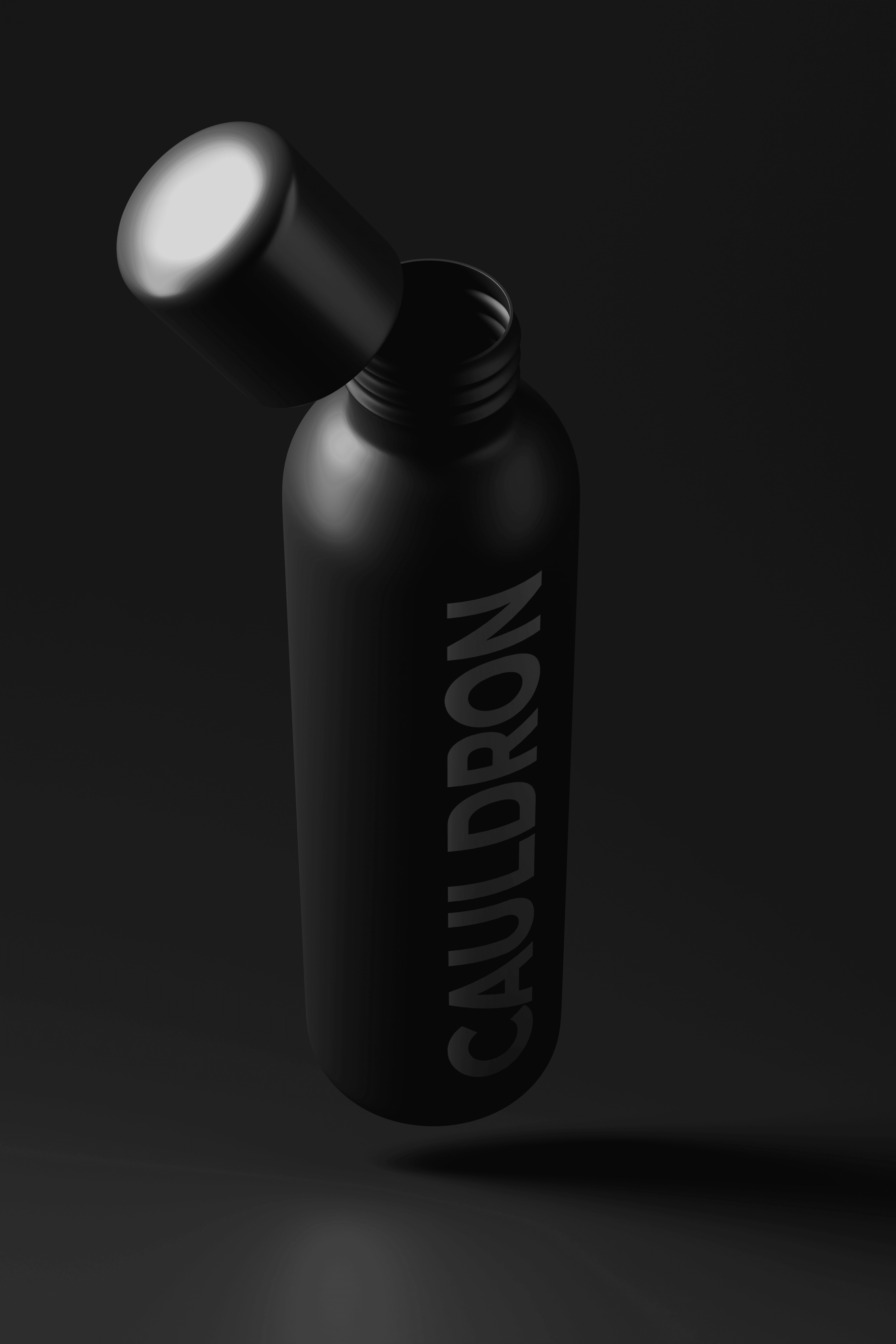 Cauldron Agency grey metal water bottle