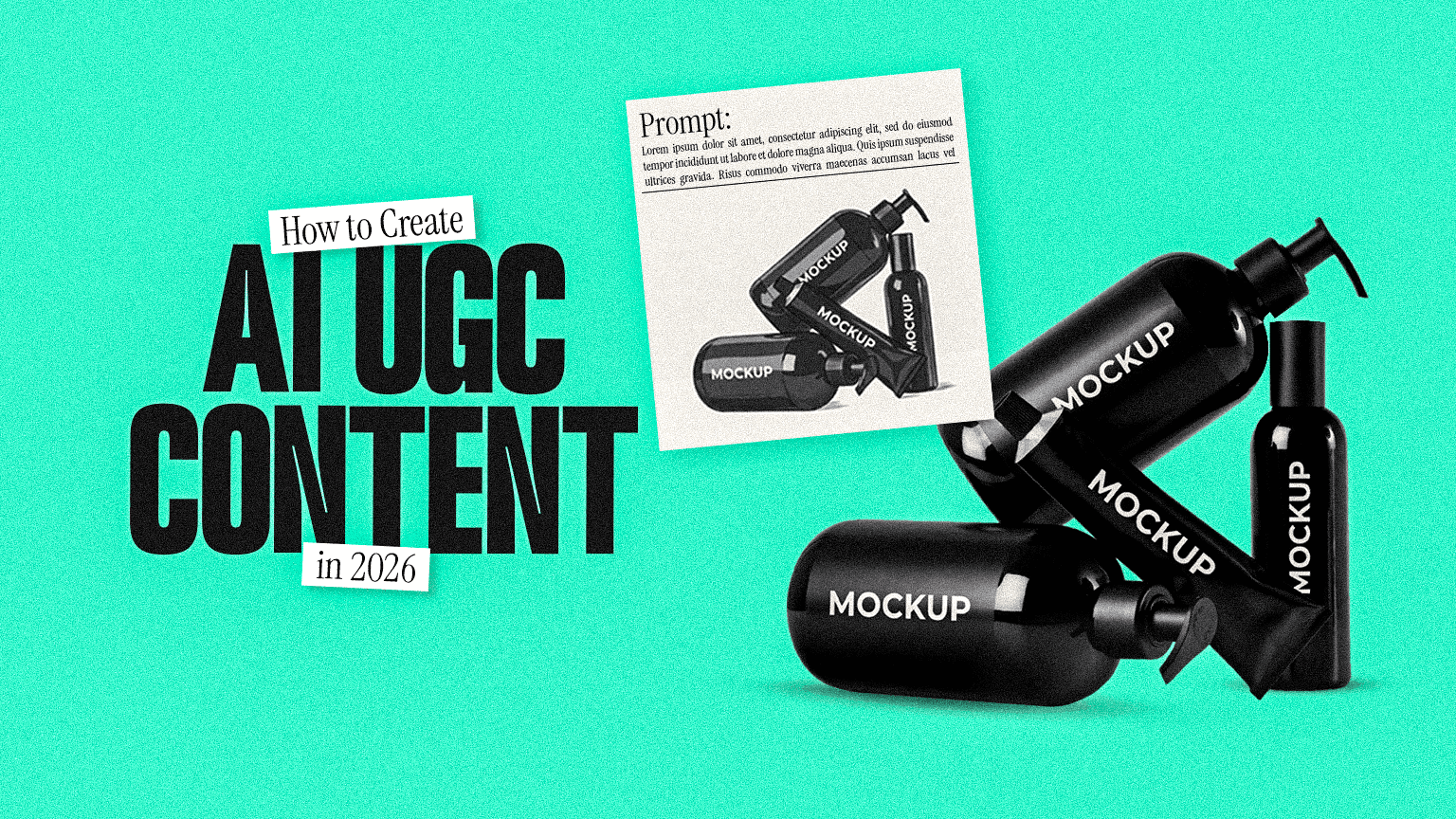 How to start Using AI UGC From Today (2026)