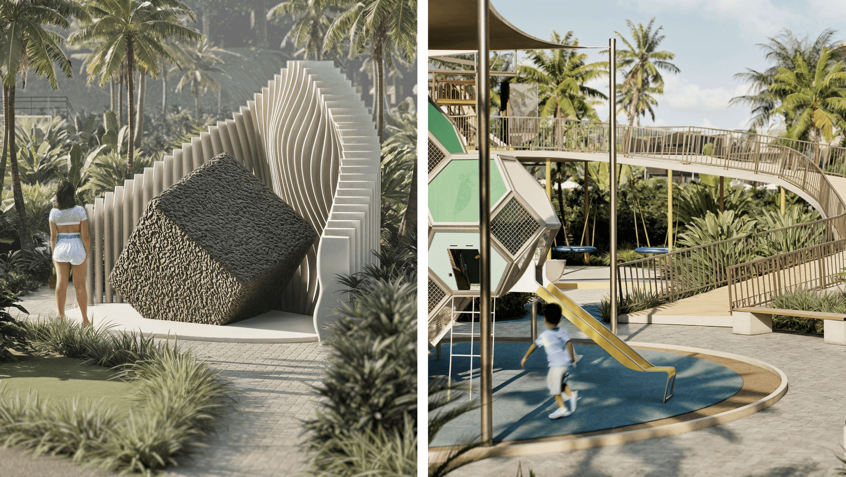 1-bedroom apartments with ocean view in the Elysium project