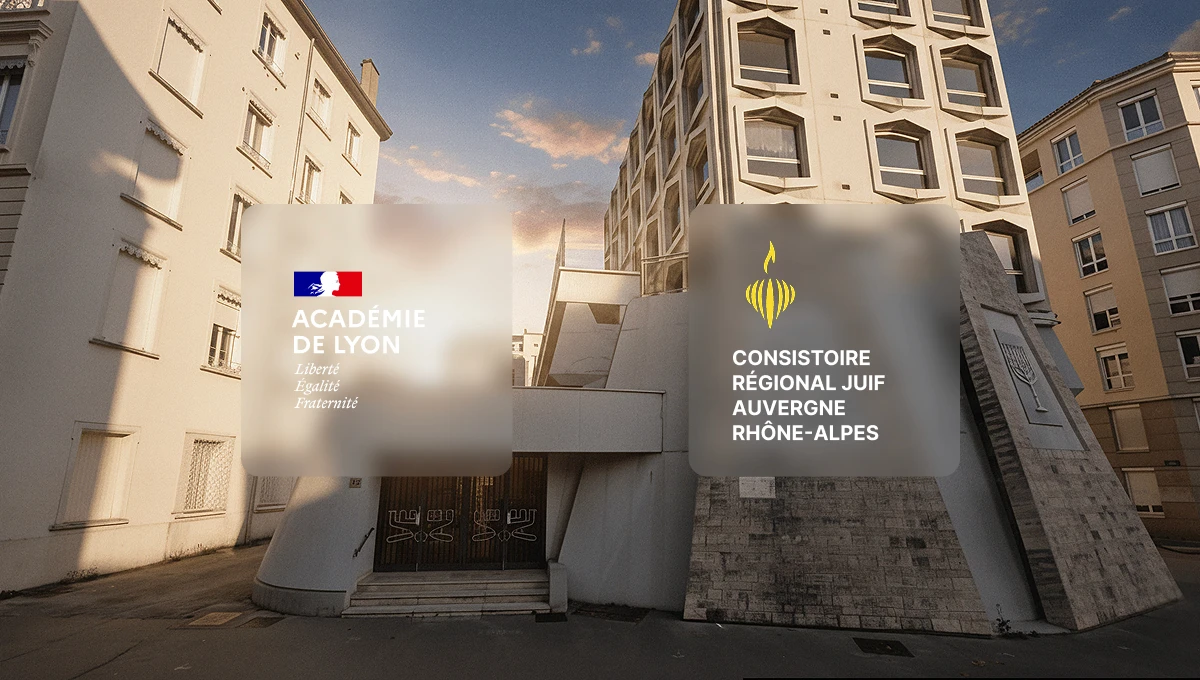 L'Institut Culturel du Judaïsme de Lyon agréé par l'Académie de Lyon pendant 5 ans