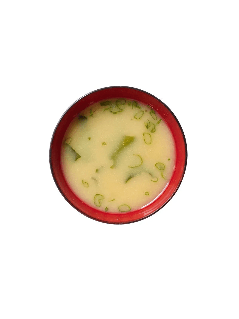 MISO SOUP with WITH SEASONAL VEGETABLES /GF, DF, P