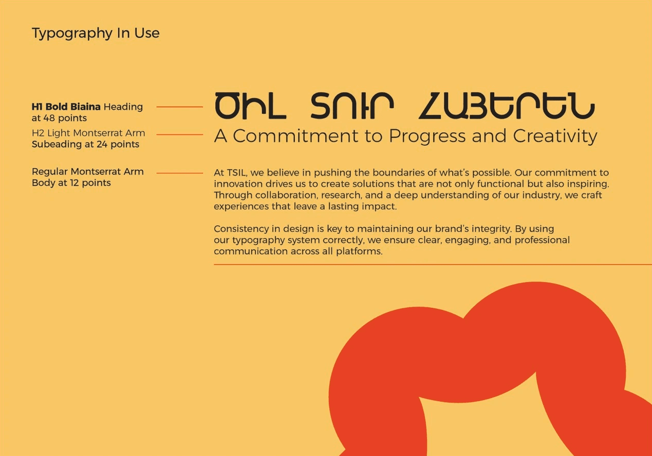 Typography in use