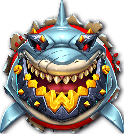 Razor Returns - symboles Wild Shark Scatter et Mystery Push Gaming