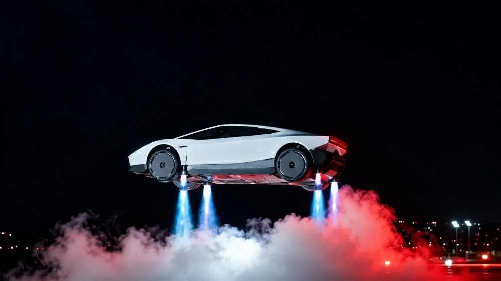 Carro voador da Tesla: Elon Musk promete de 0 a 100 km/h em menos de 1 segundo