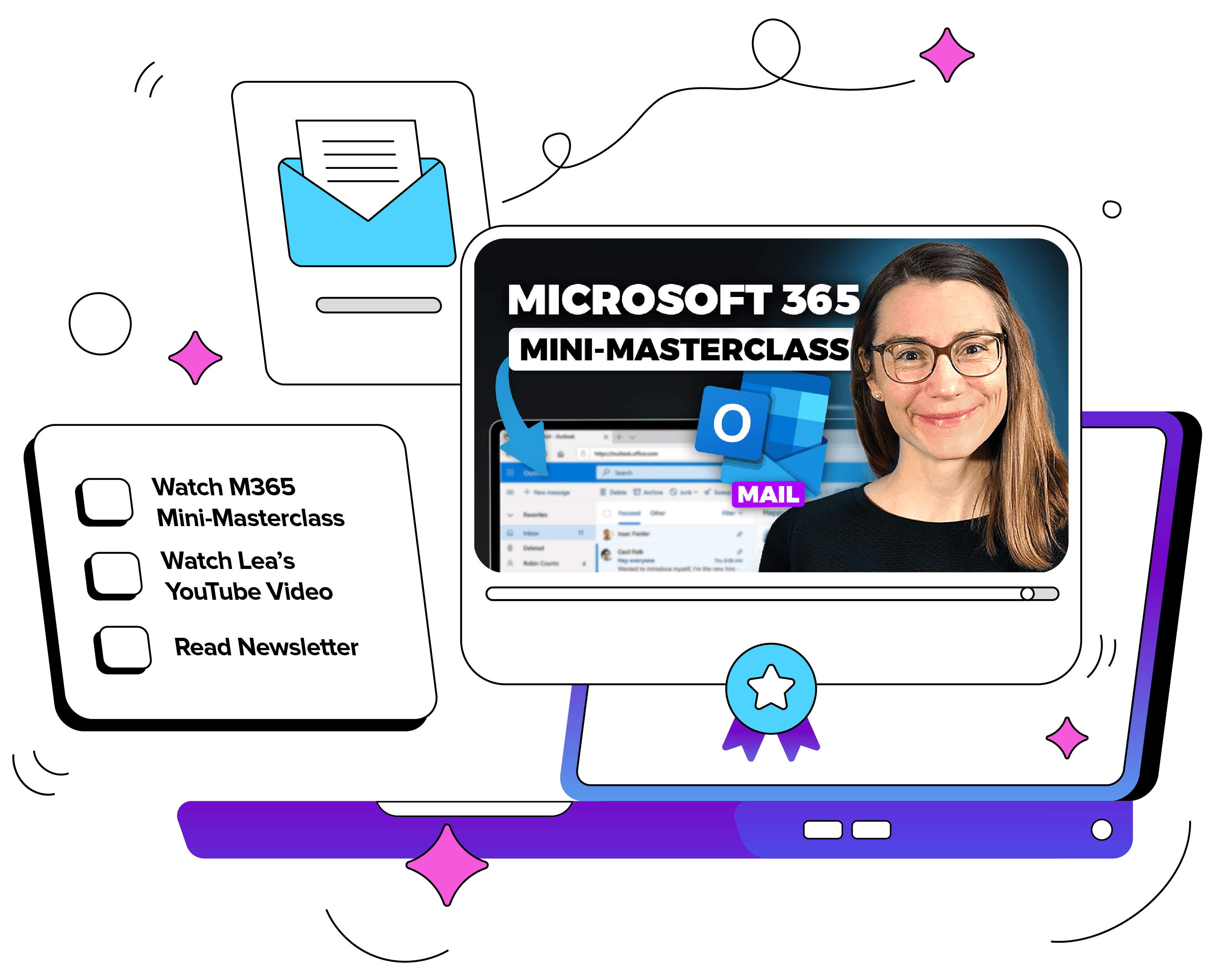 Illustration of a rocket coming out of a mobile phone