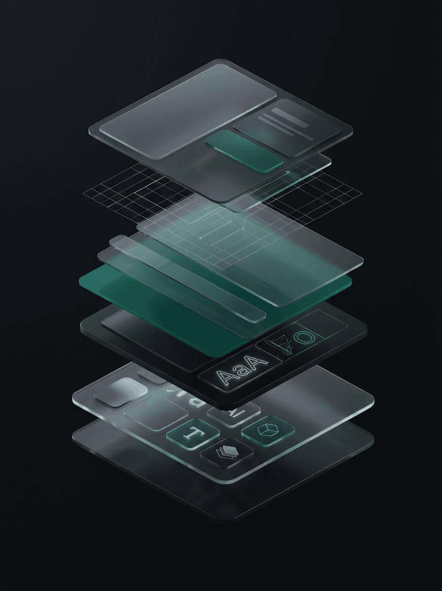 Portrait of portfolio creator – back view