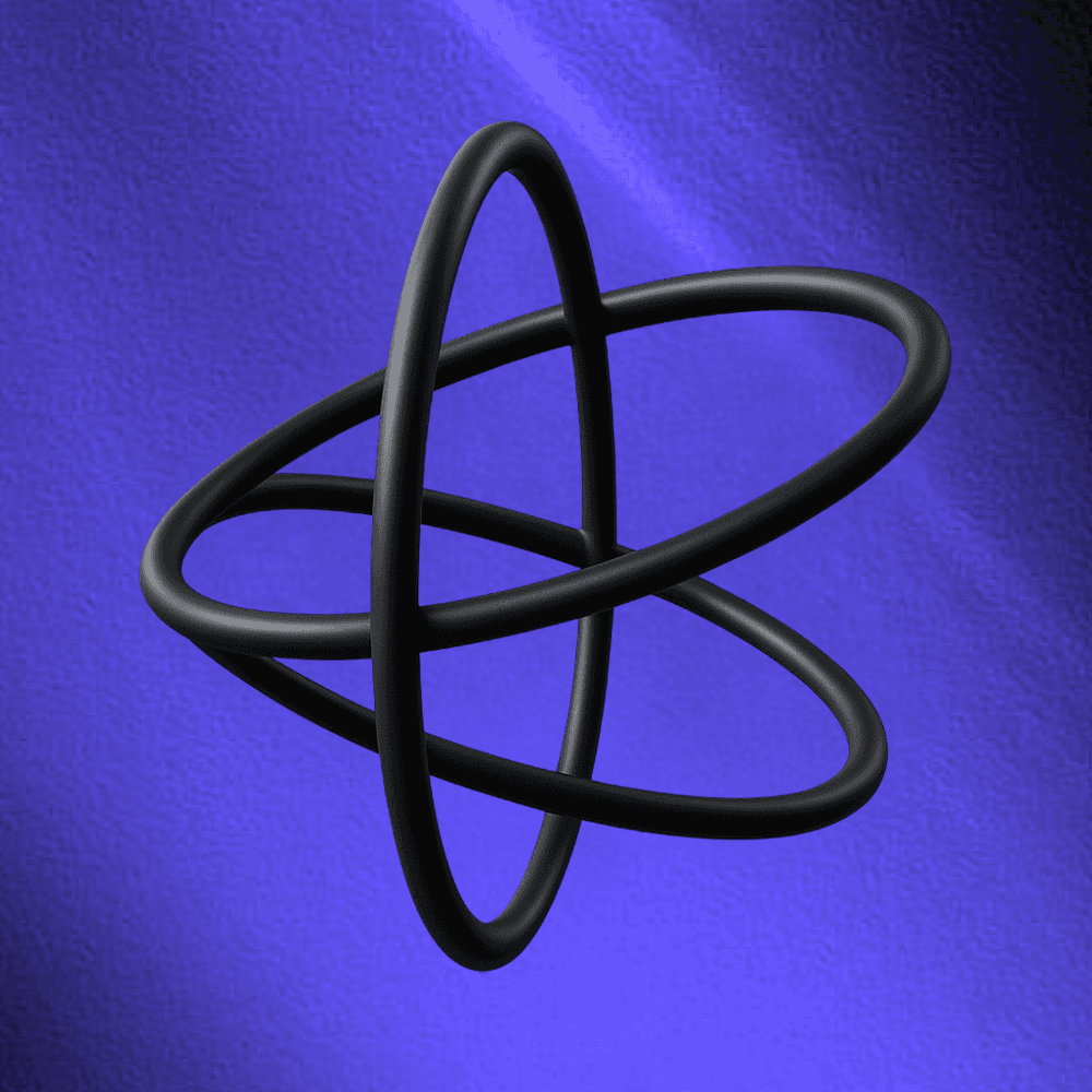 Black box with red light emitted from the bottom