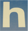 Letter H