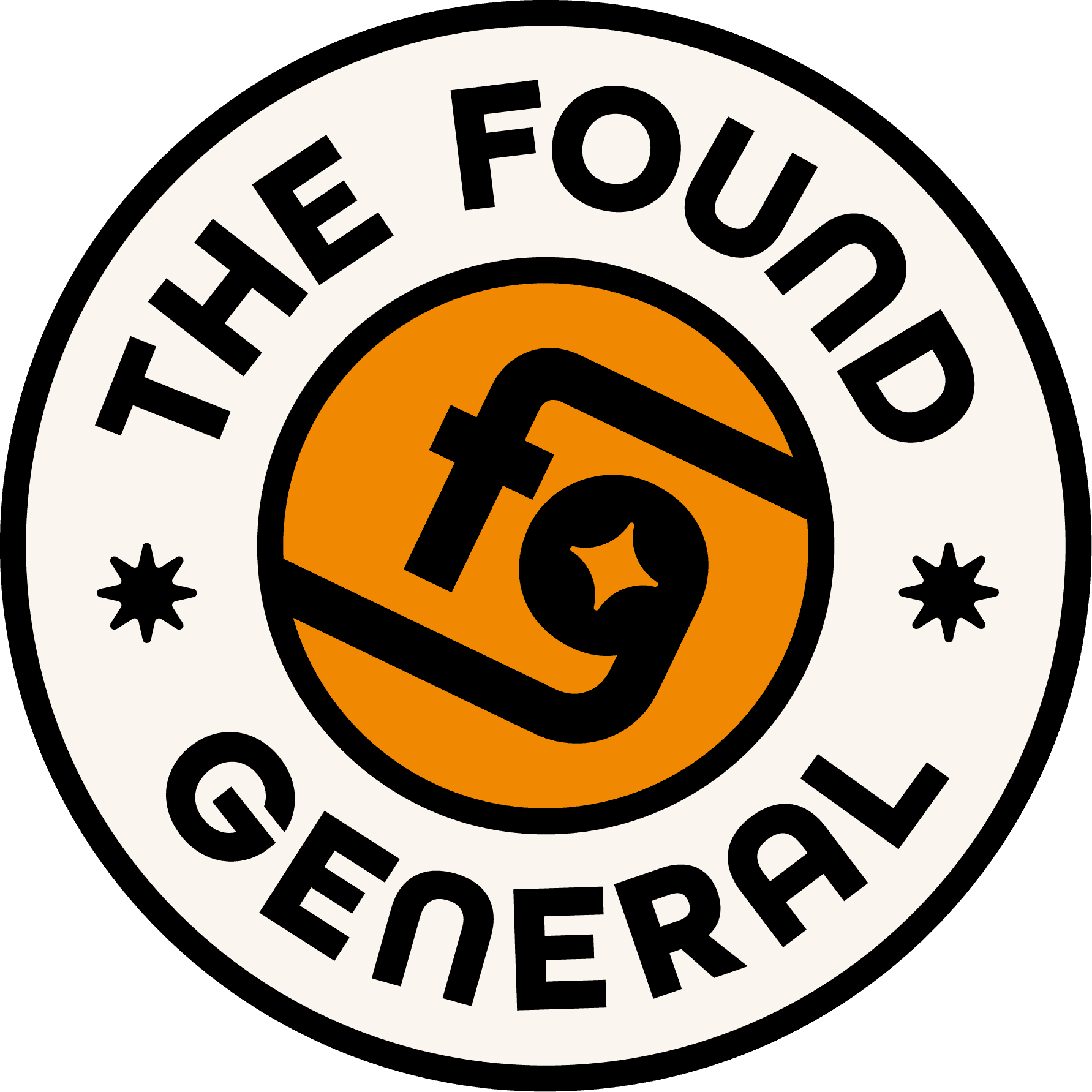 The Found General badge logo