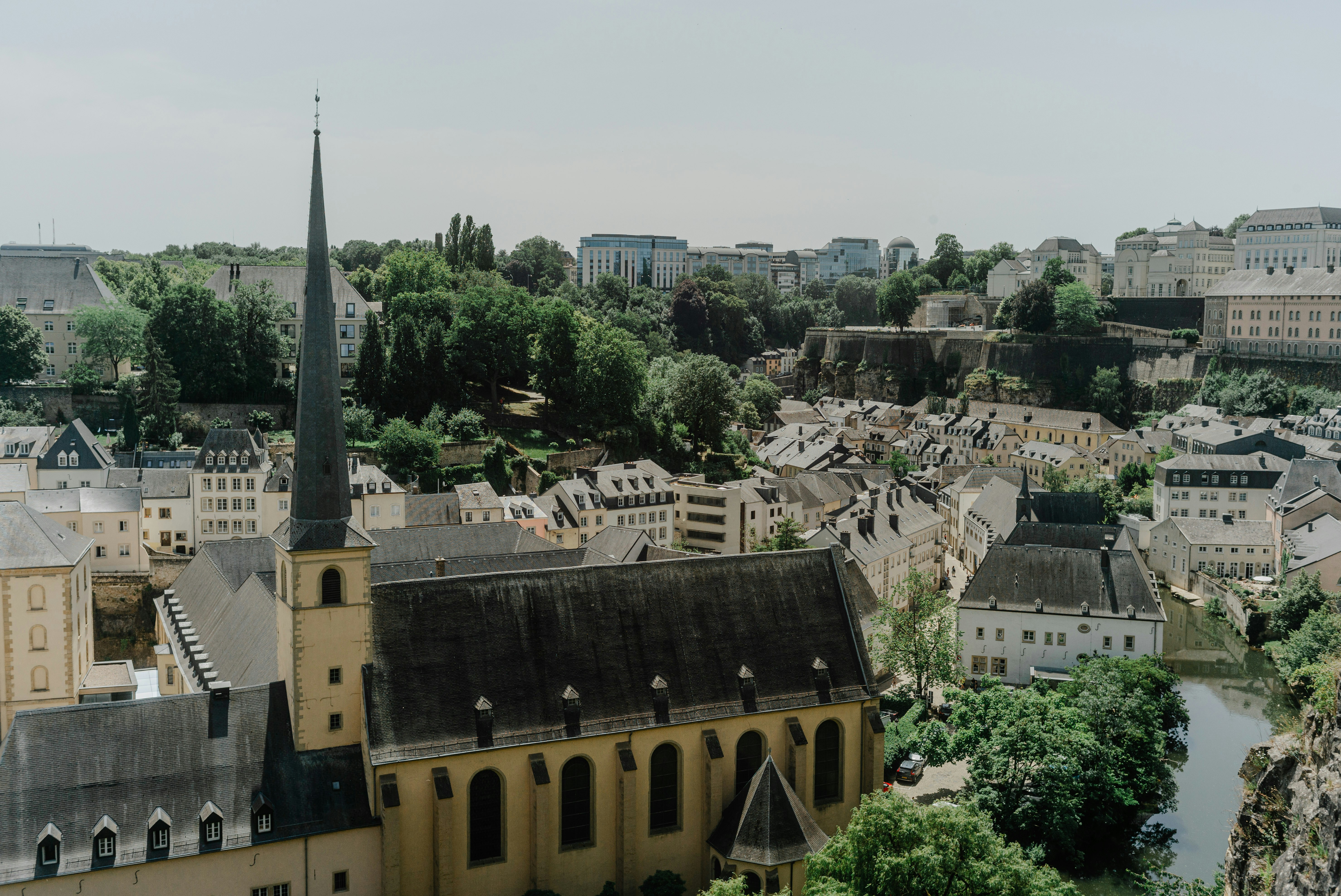 Stadtansicht von oben – räumliche Nähe als Qualitätsmerkmal in der Hausverwaltung
