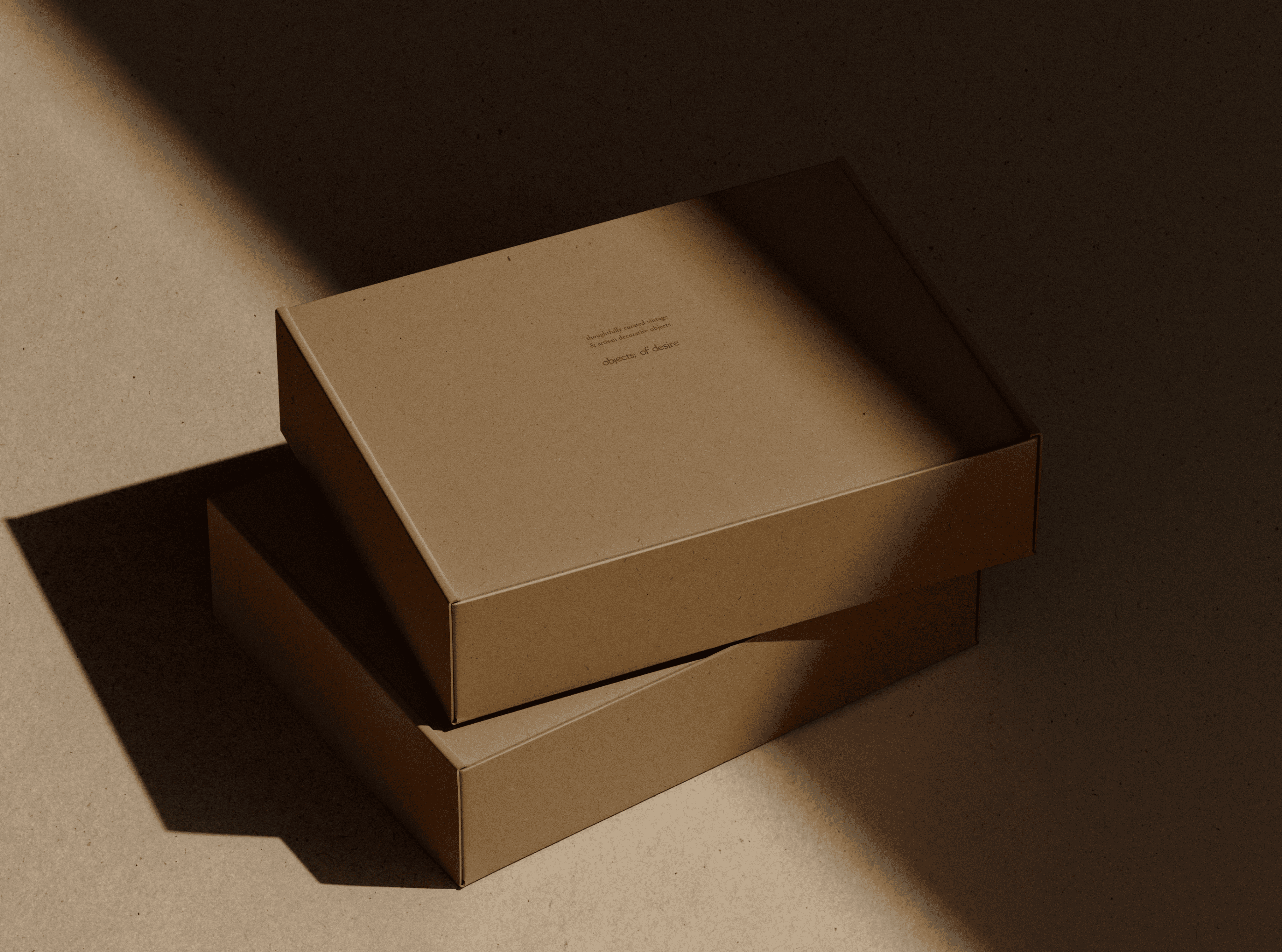 objects of desire - brand identity design & photography by selina donohoe for vintage decorative objects brand