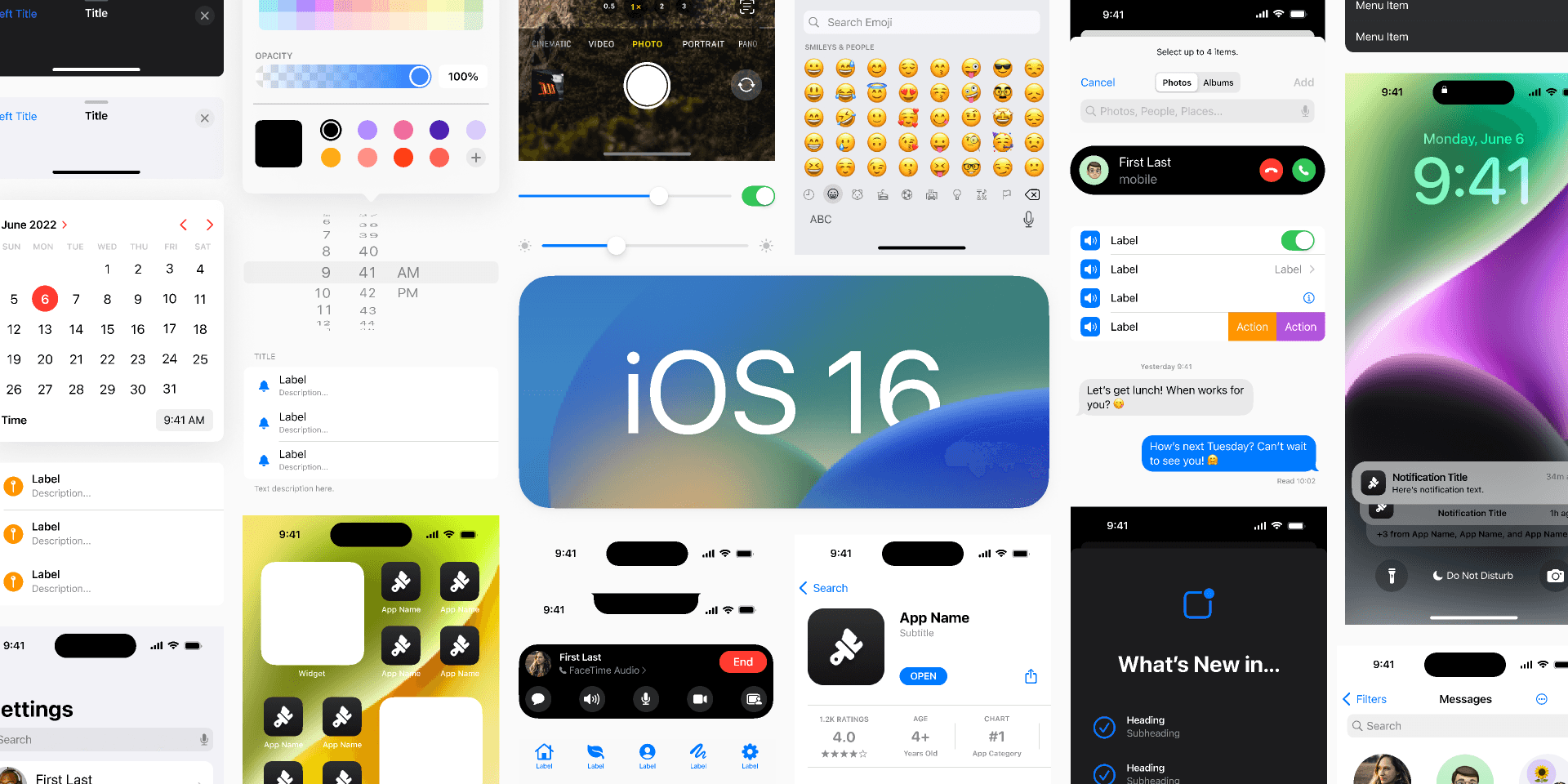 Thumbnail image of iOS UI Kit for Figma