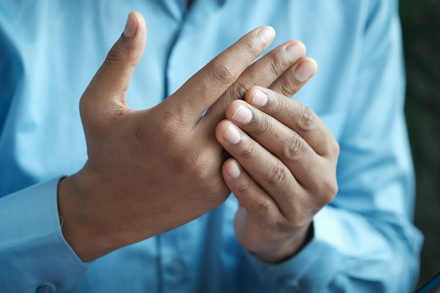 patient with arthritis