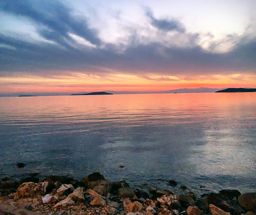 Urla'da Gün Batımı
