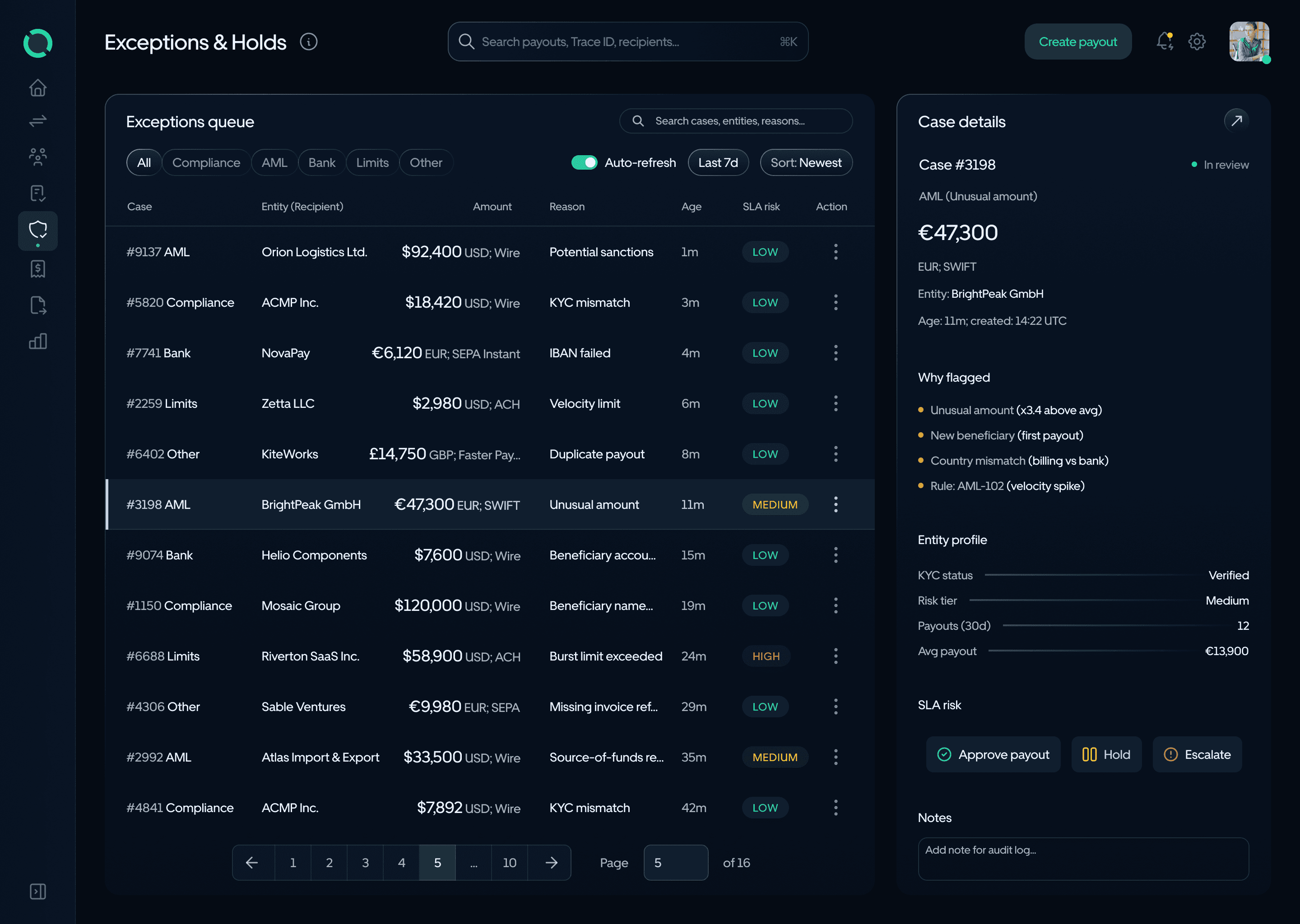 orange smoke on blue background