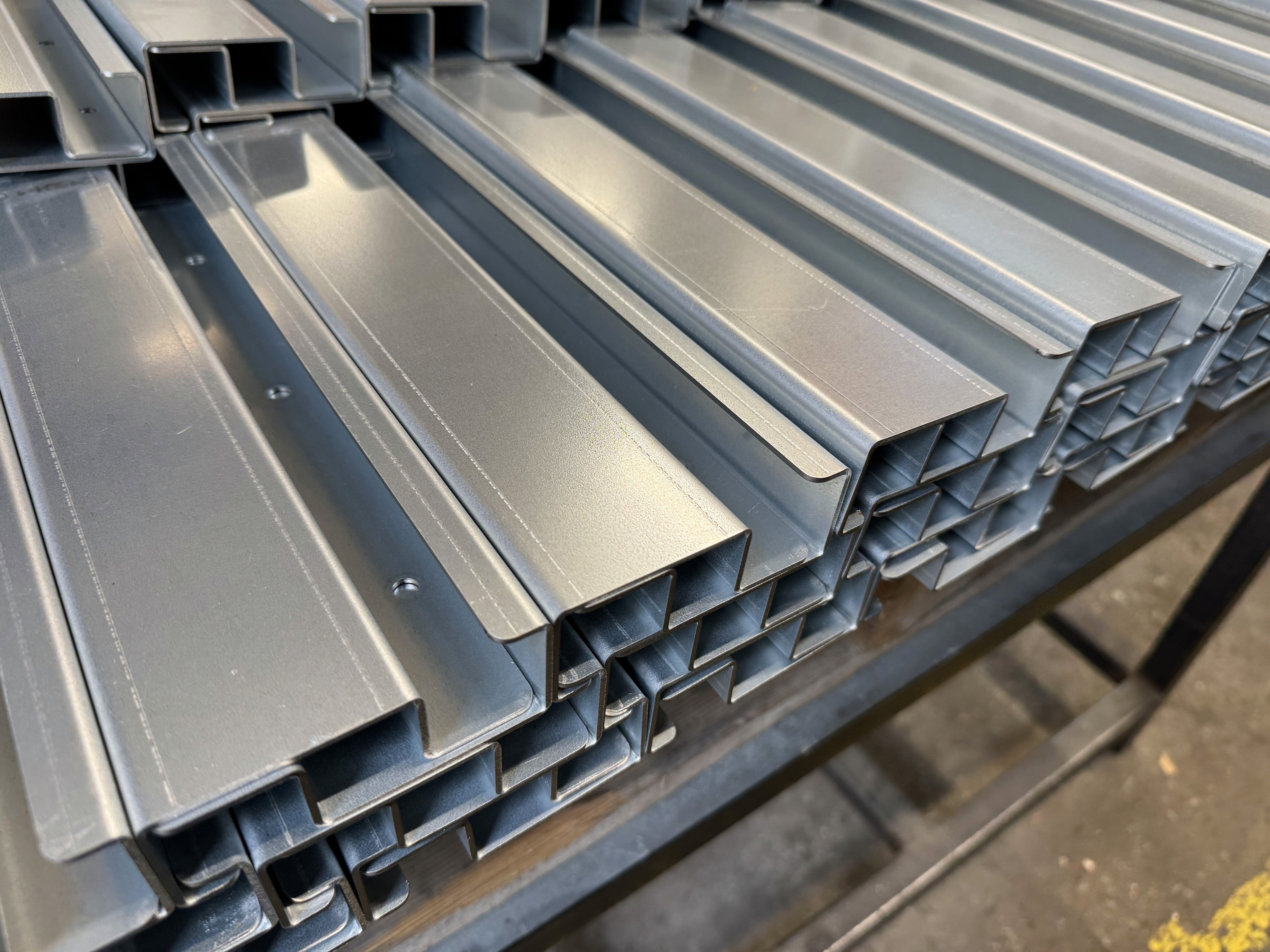 2mm Galvanised channel
