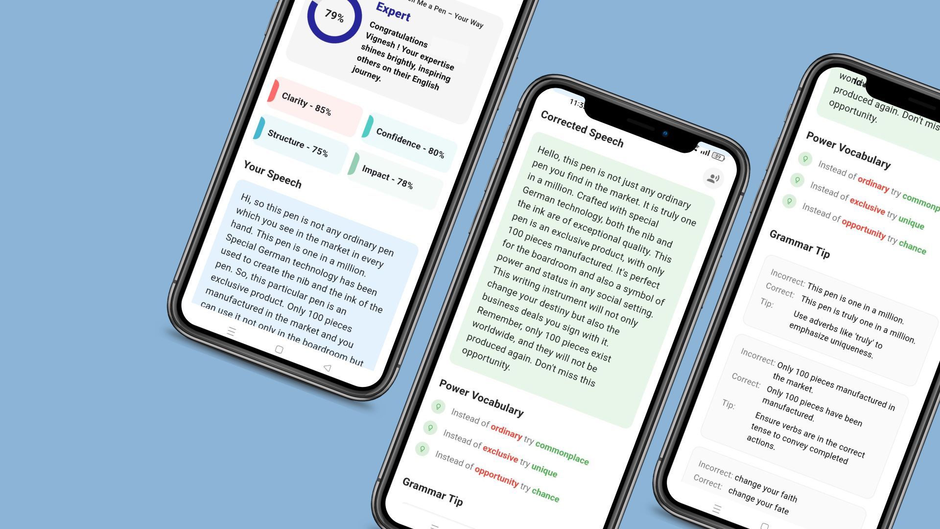 Coach explaining something to an athlete