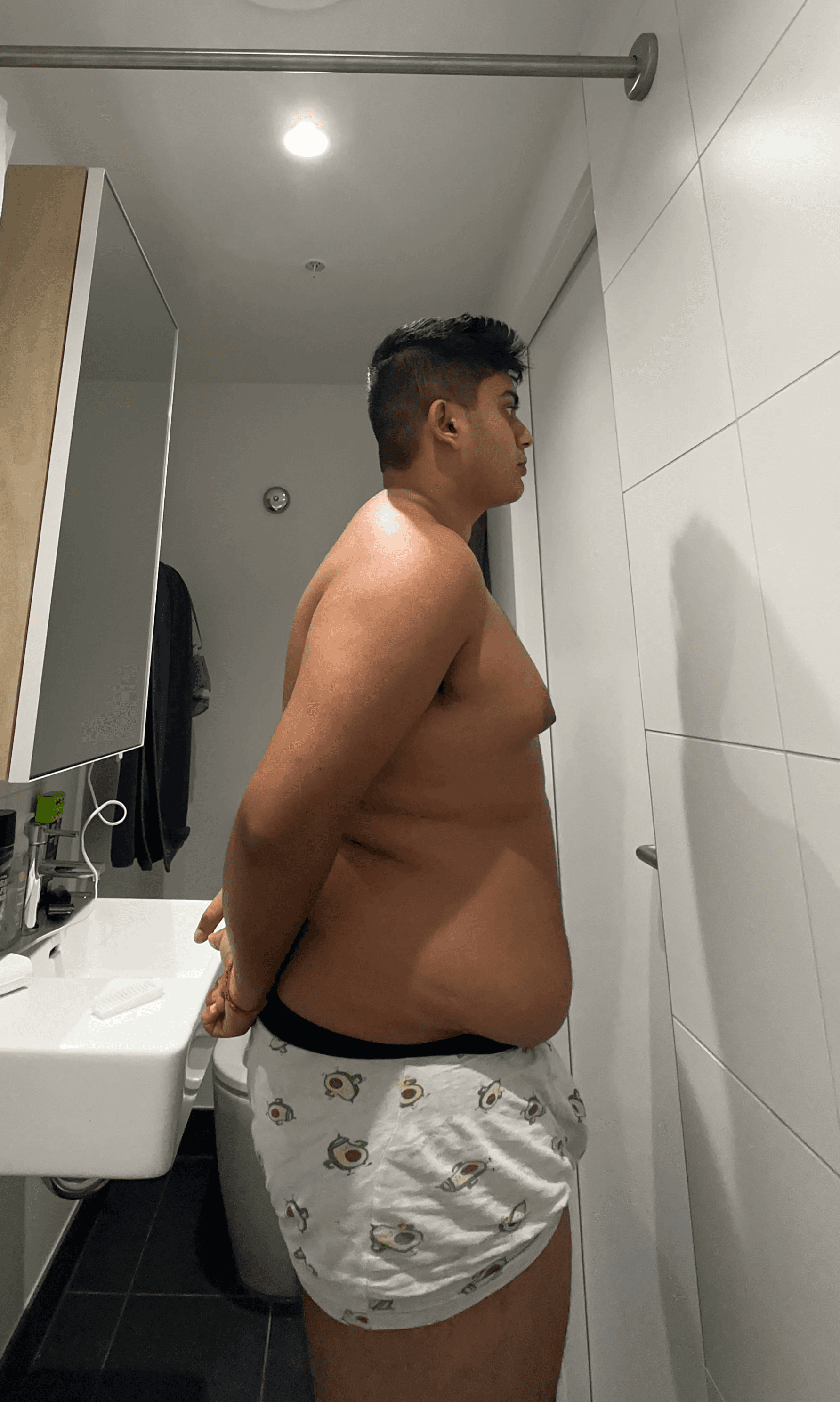 Vishal before transformation