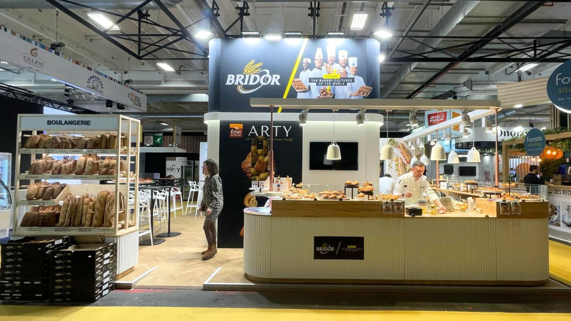 Stand Bridor par expace