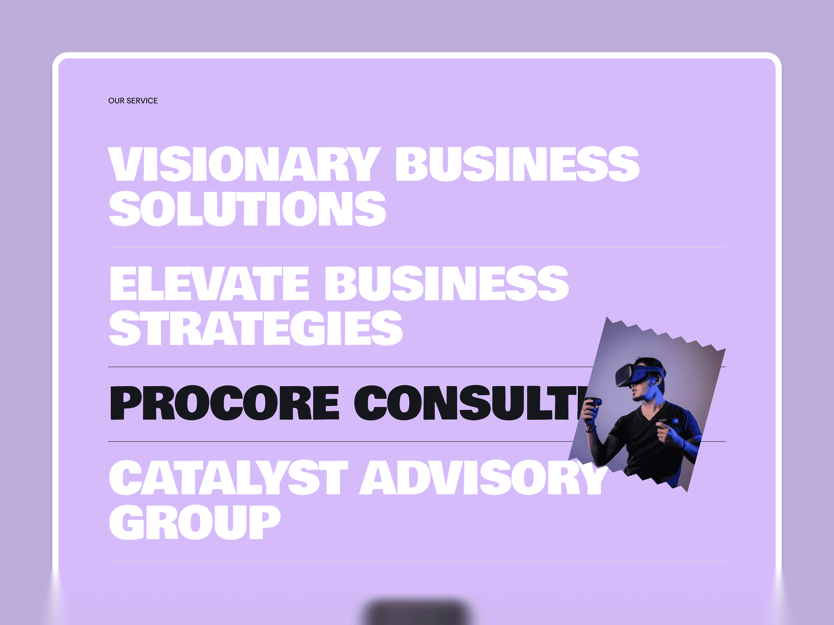 Framer consultancy agency template