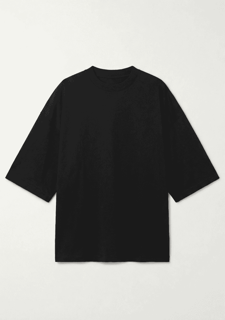 Oversize Black Tshirt