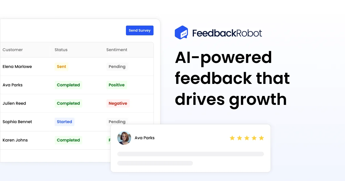 FeedbackRobot screenshot 1