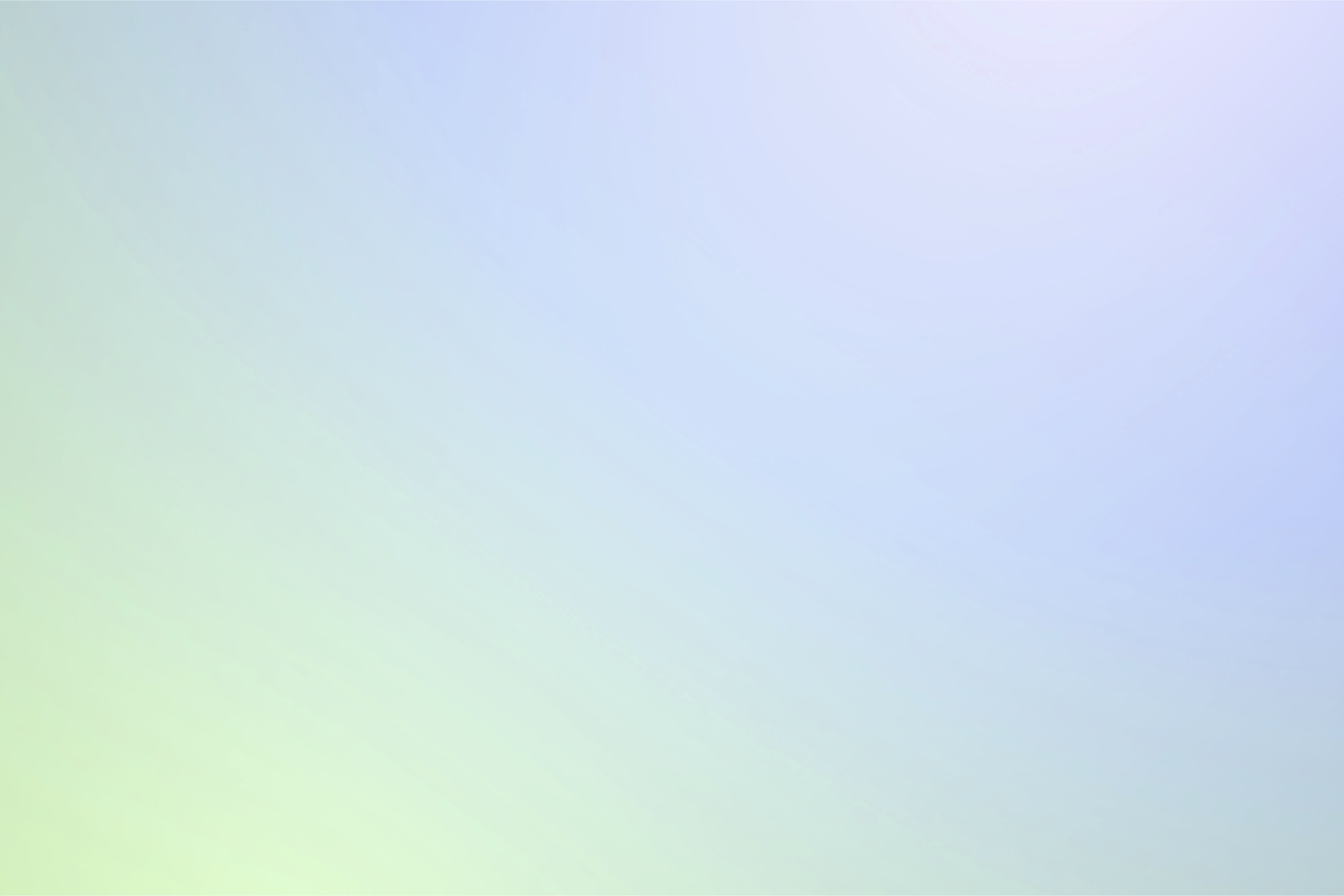 Abstract background featuring a soft gradient in shades of blue and green.