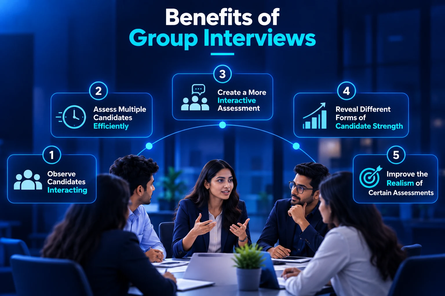 Benefits of group interviews for hiring