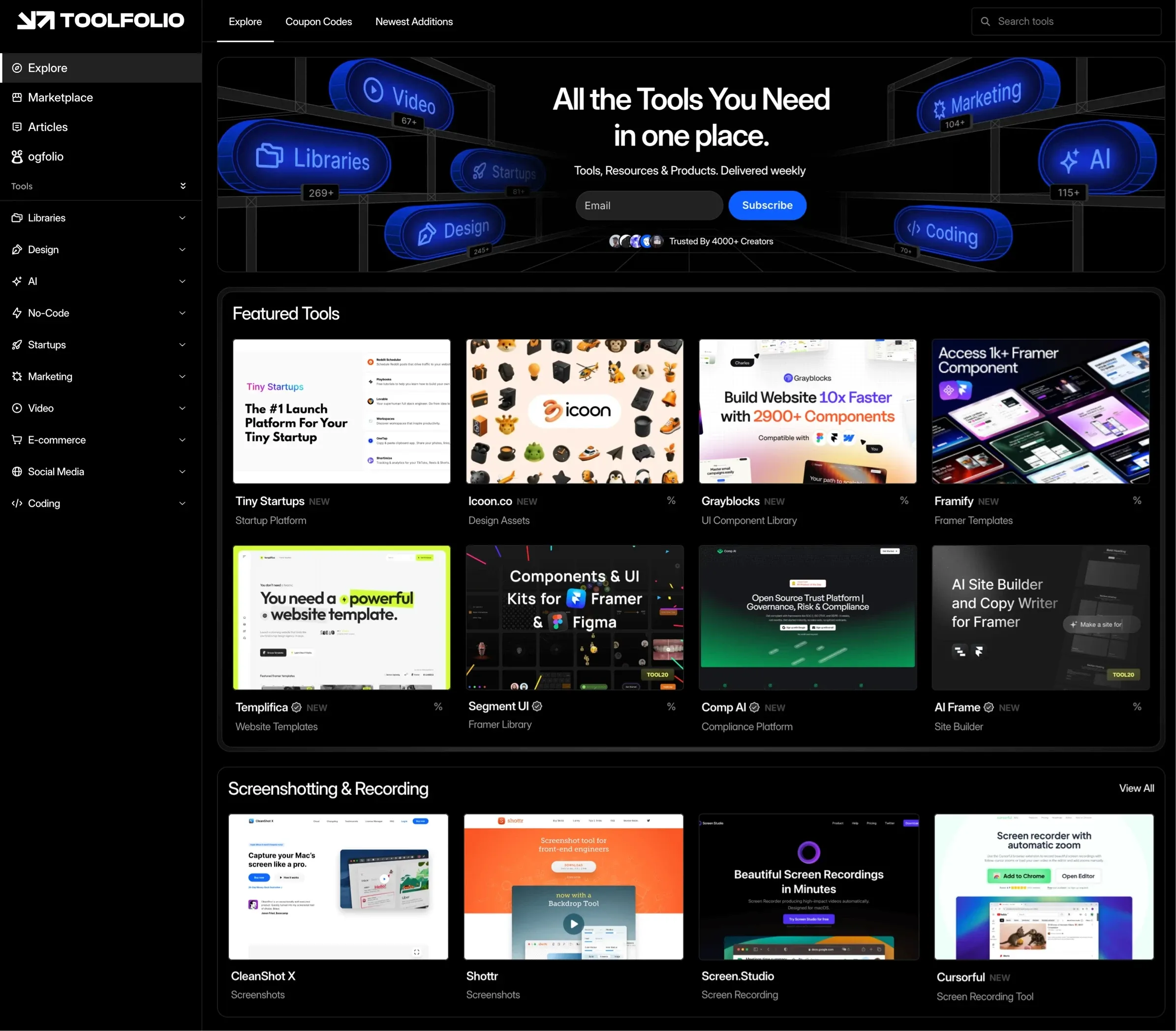 Toolfolio