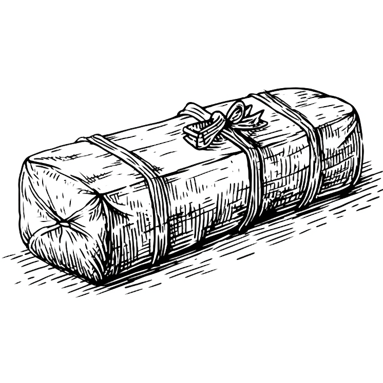 Item Wrapped Up Drawing