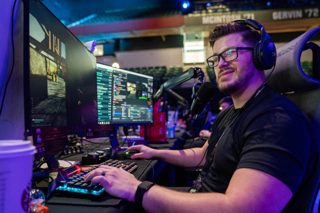 Markstrom streaming and raising funds for Gamers Outreach GO Karts during Gamers for Giving 2024