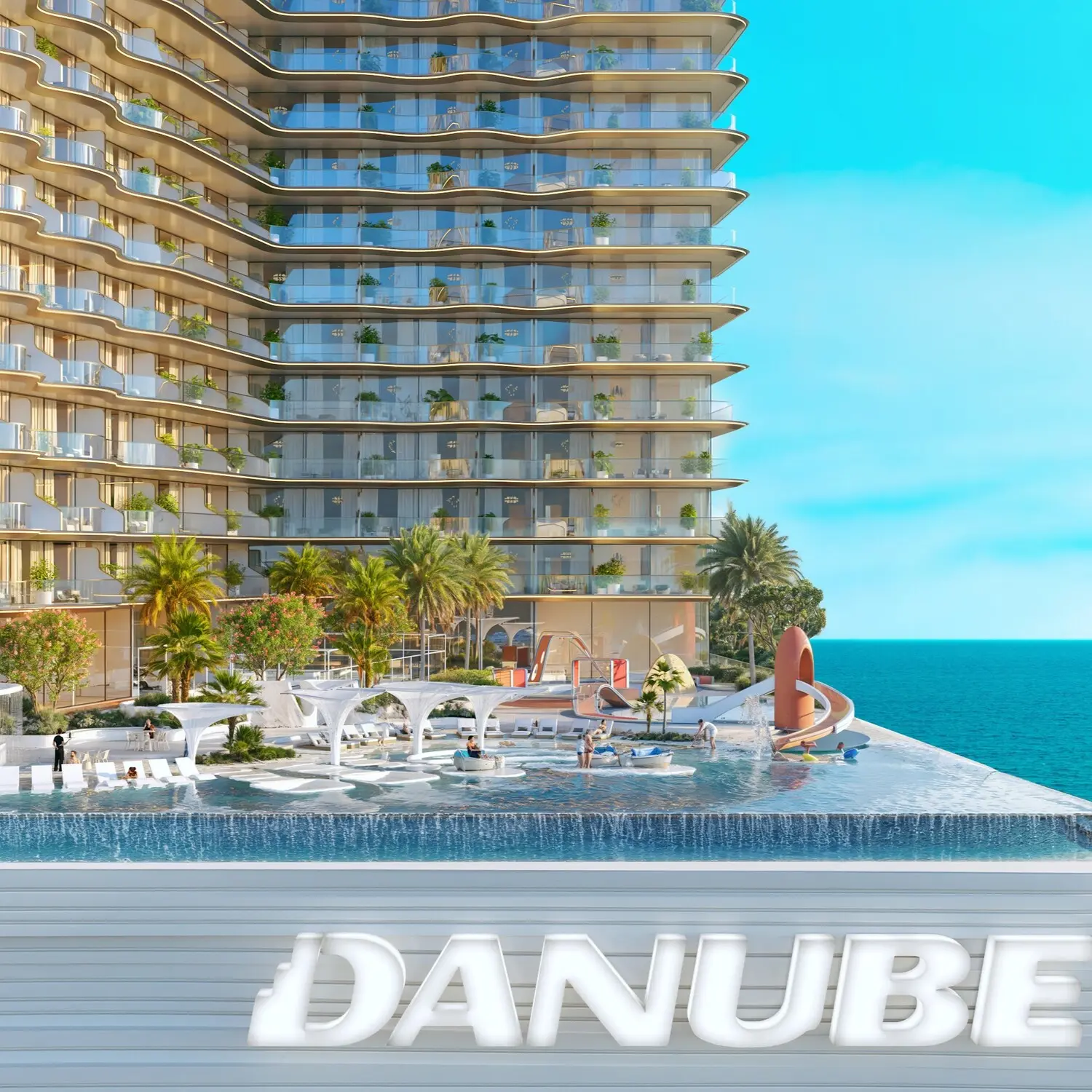 danube breez building exterior views