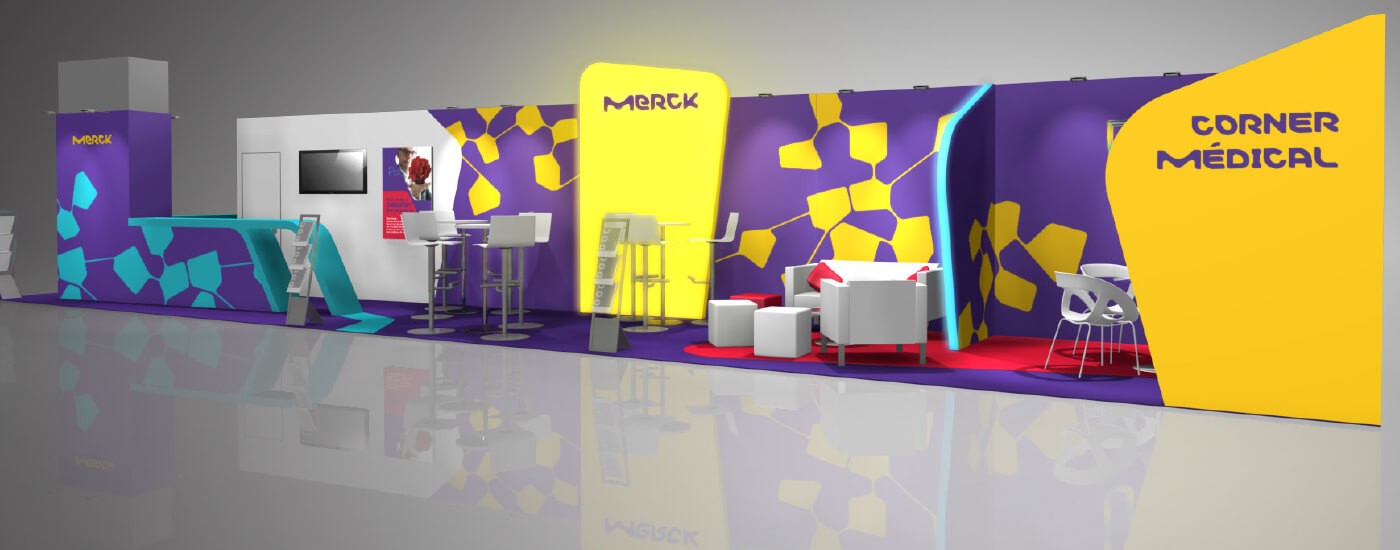 Stand Merck by Expace