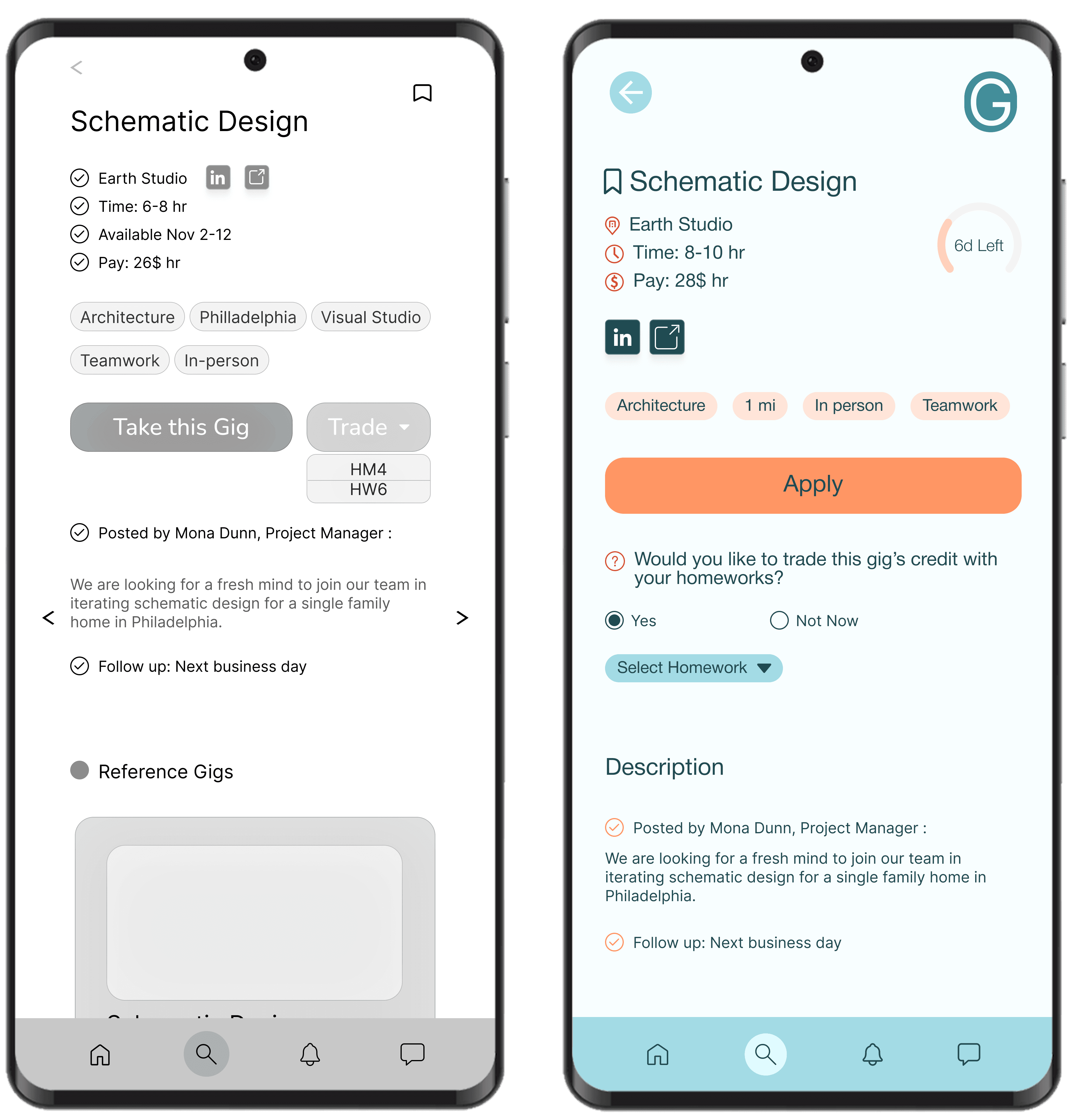 GapNet User Test Before& After