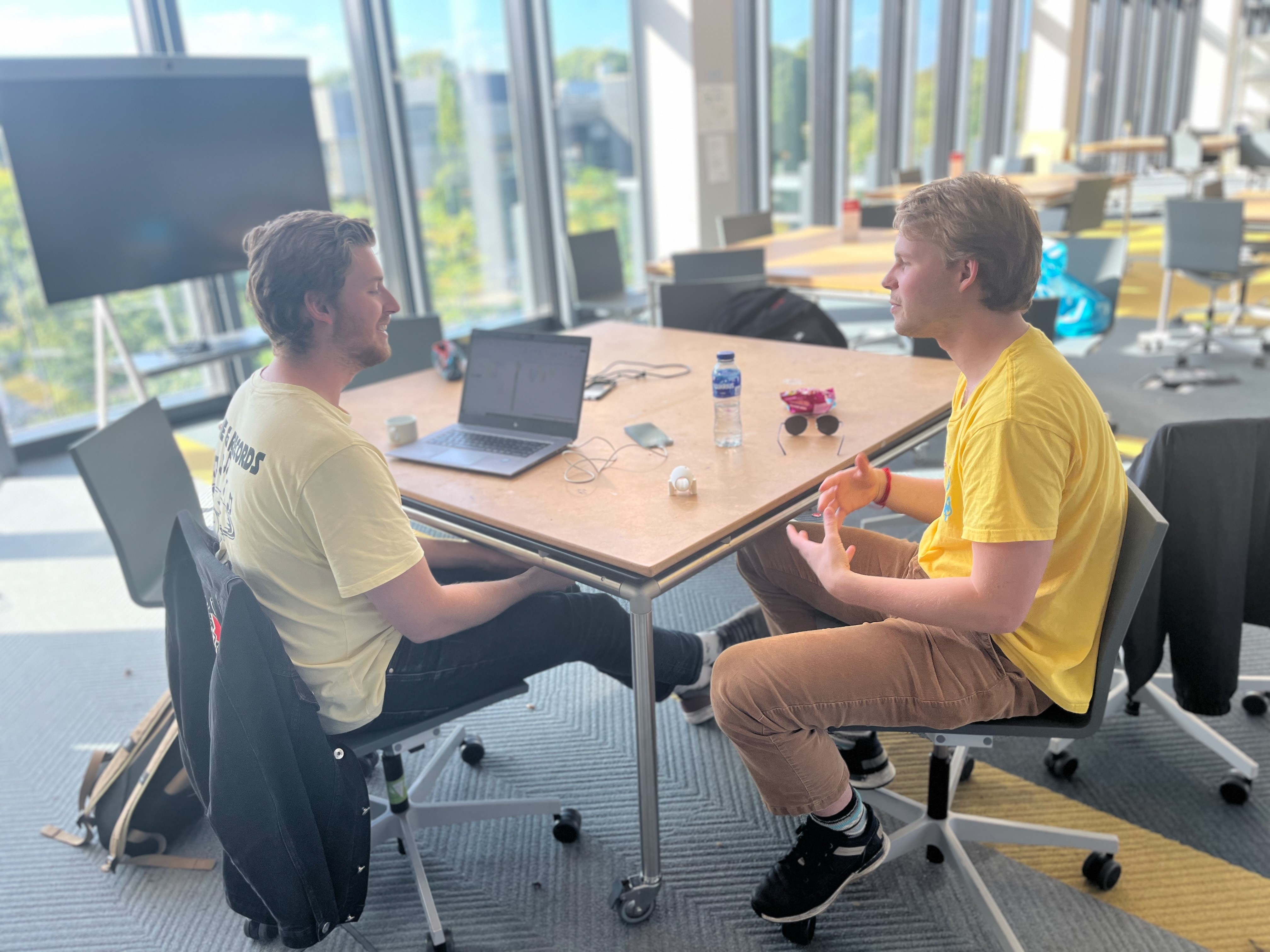 Michael Carter in a dark background