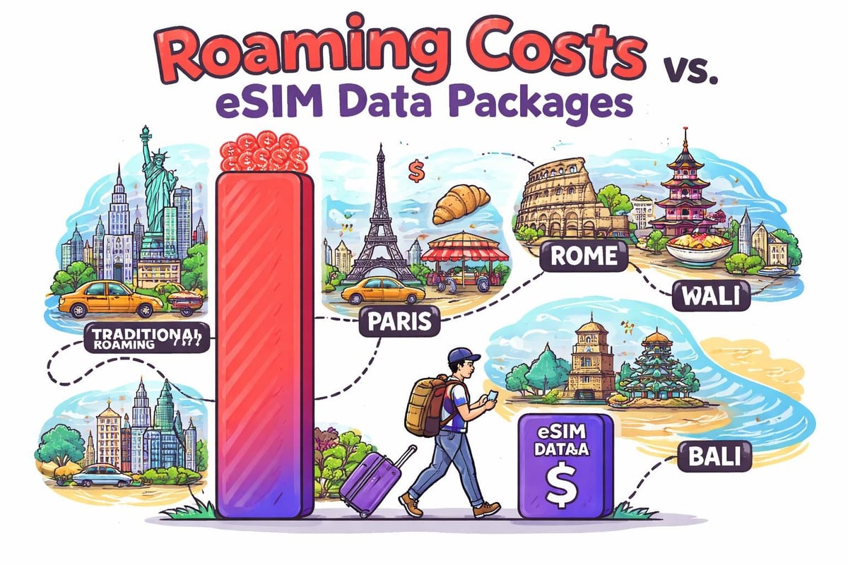 ESIM cost comparison