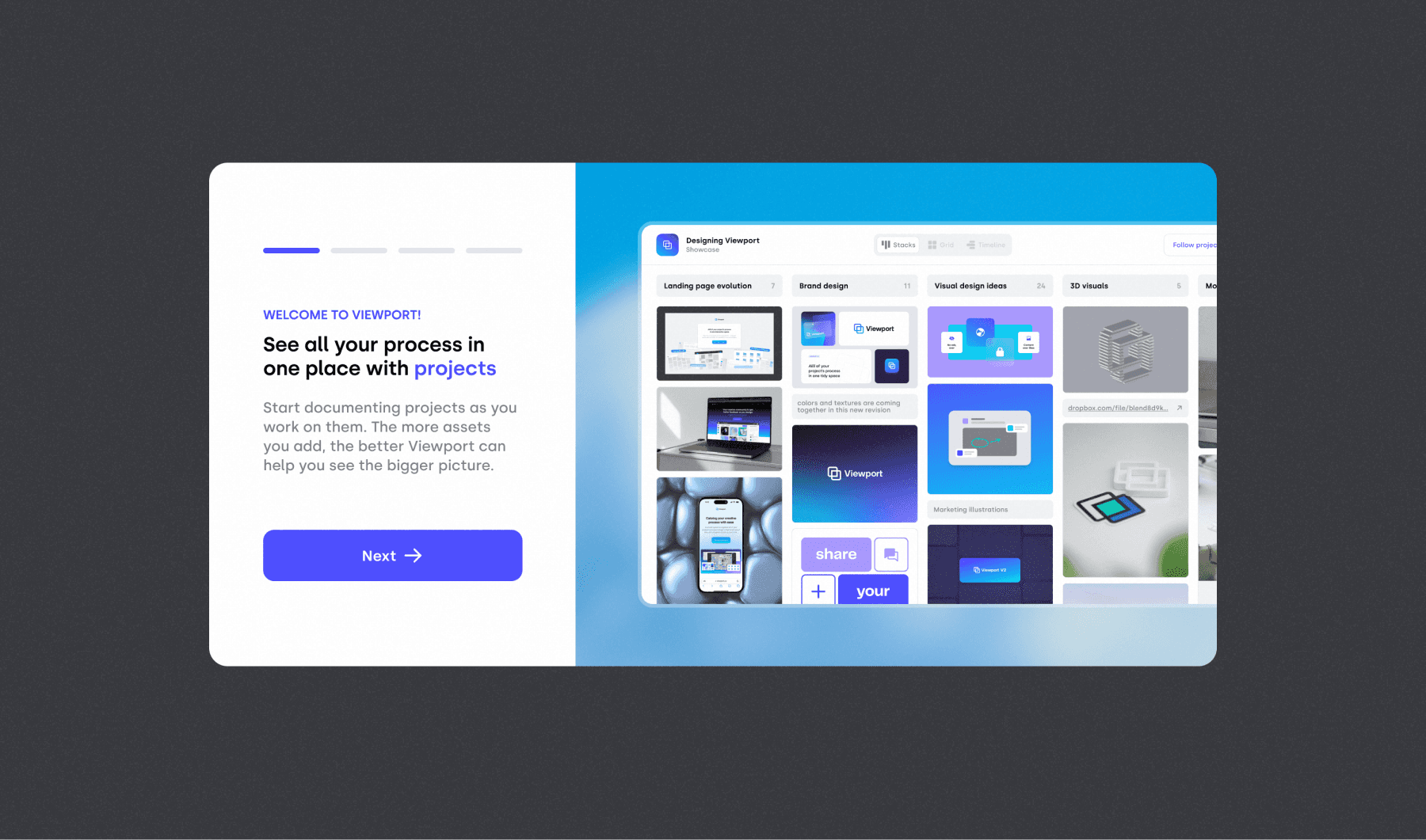 UI onboarding illustration