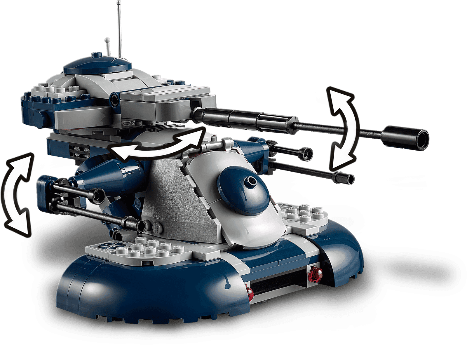 LEGO® Armored Assault Tank (AAT) (sett 75283) - bilde 4, Brikkenerd