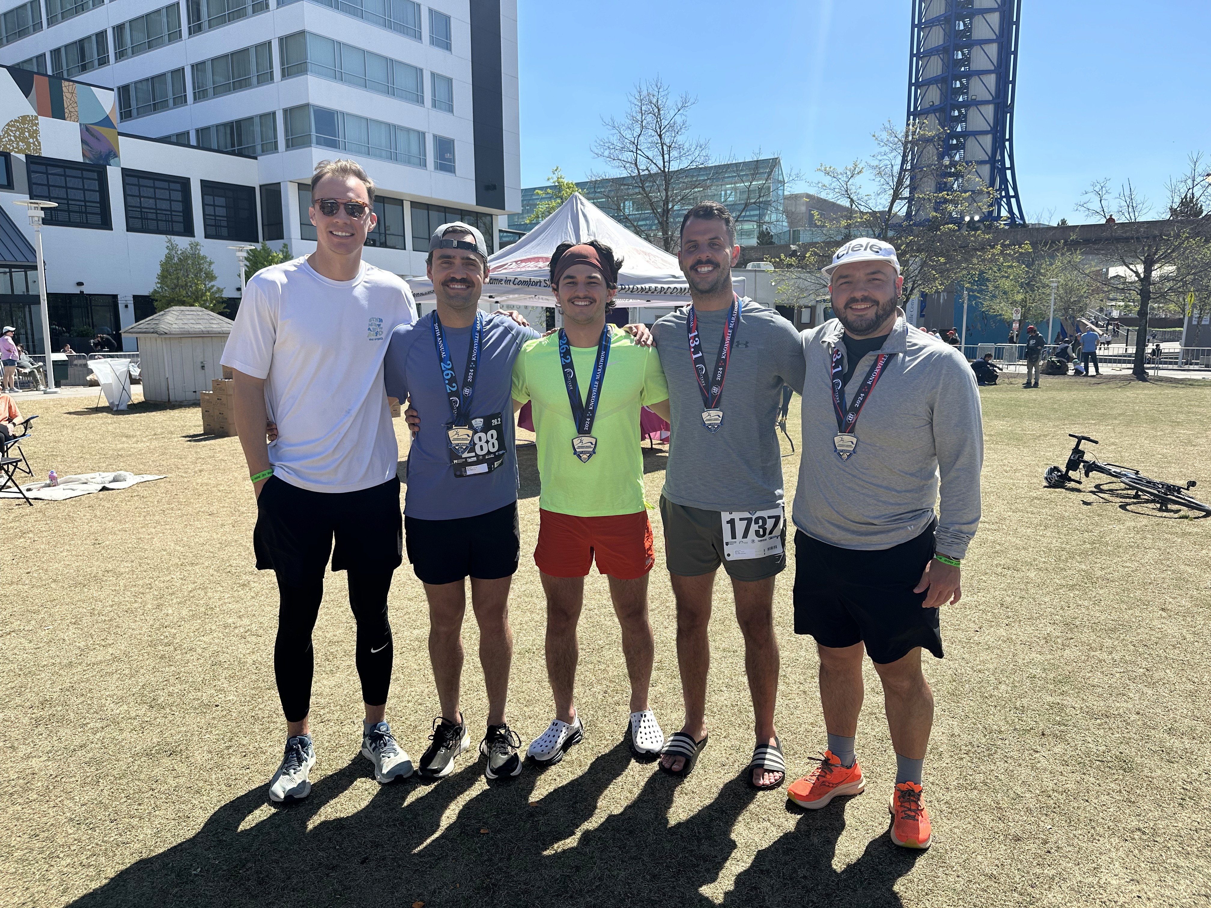 a person standing in front of a building