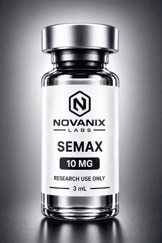 Semax 10 mg research compound vial