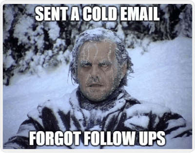 Cold email follow up | Breakcold