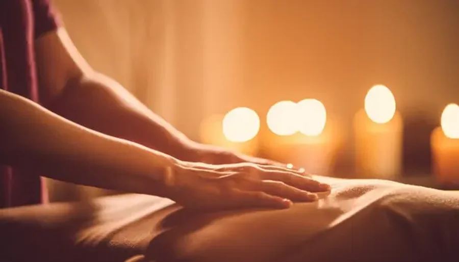 Thai, Aroma Öl, Fuss, Kopf, Gesichtsmassage, Maske