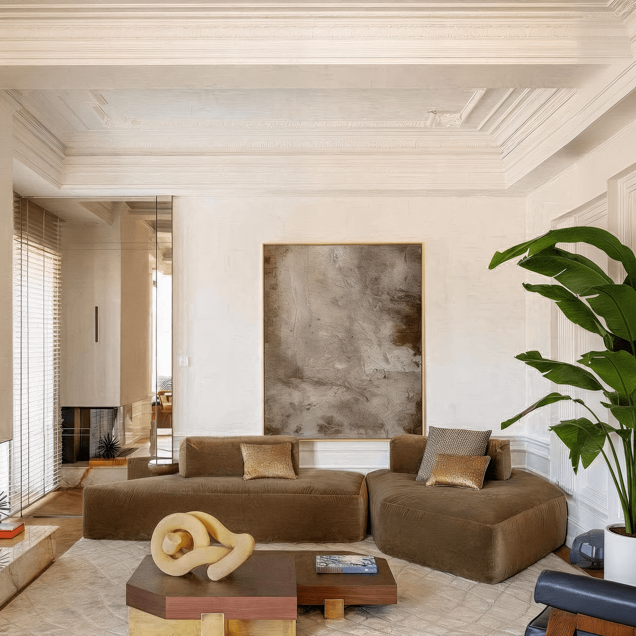 An scene of a lounge chair