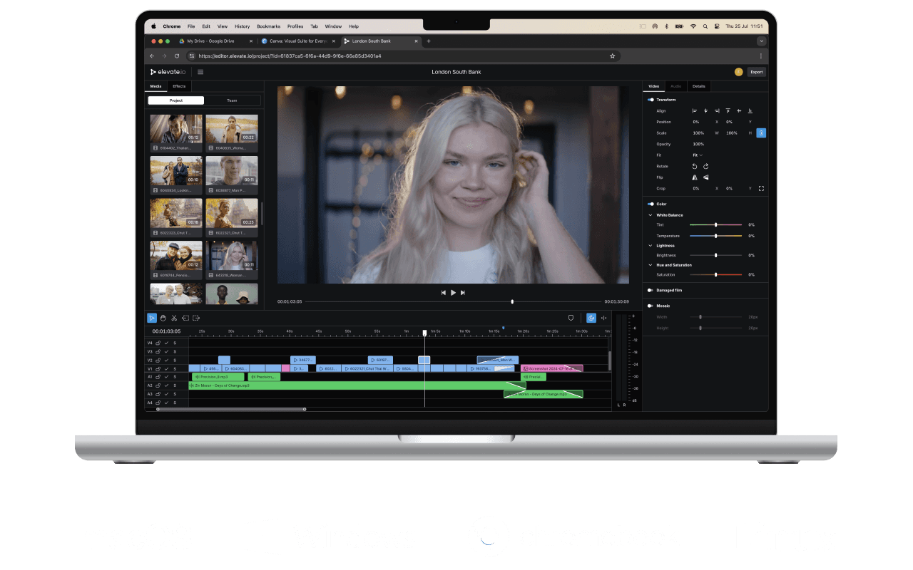 elevate.io supports all operating systems that can run a browser.
