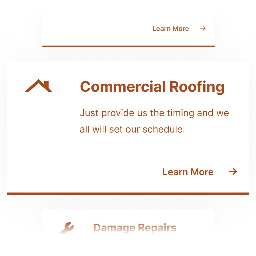 Roofing Service Menu